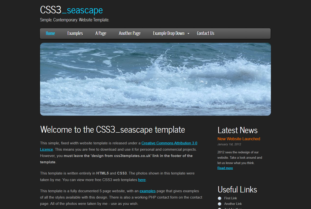Css3 Seascape