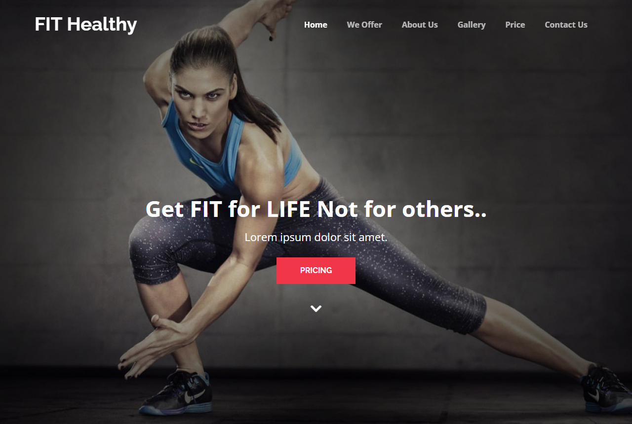 Fit Healthy Fitness And Gym