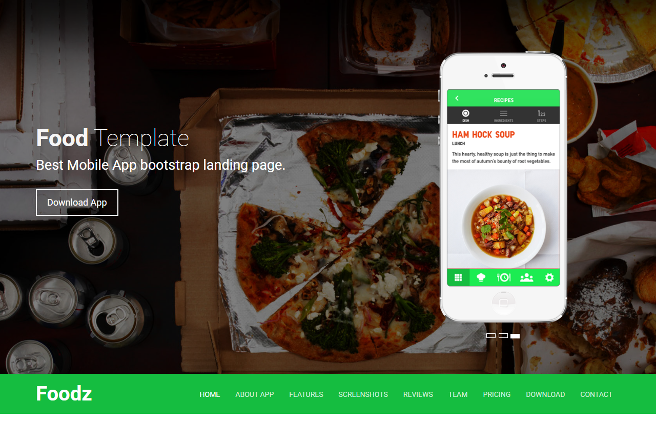 Foodz Mobile App