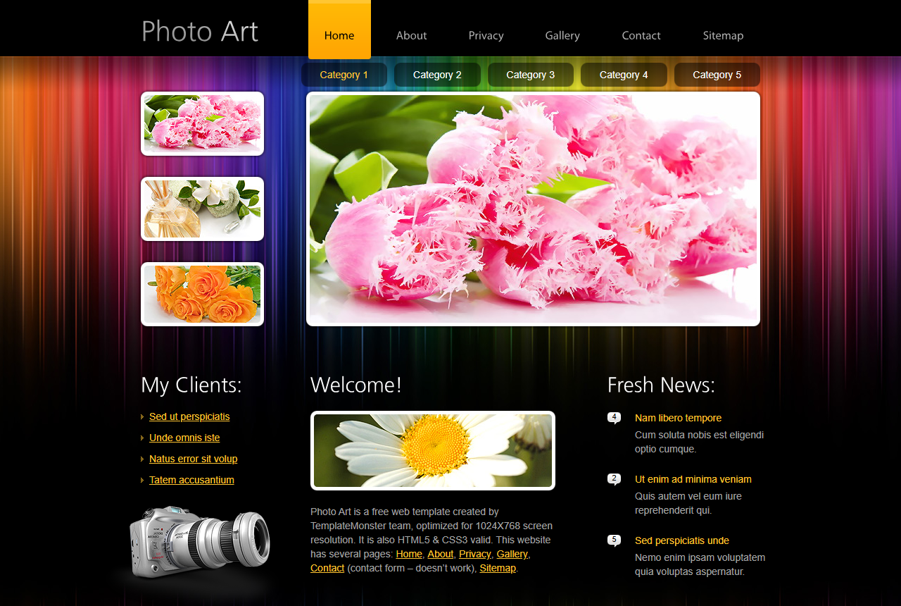 Html5 Portfolio