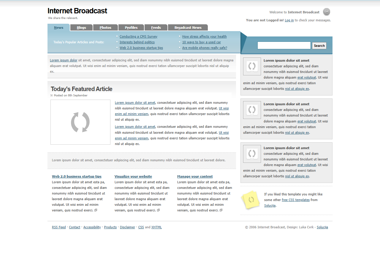 Internet Portal