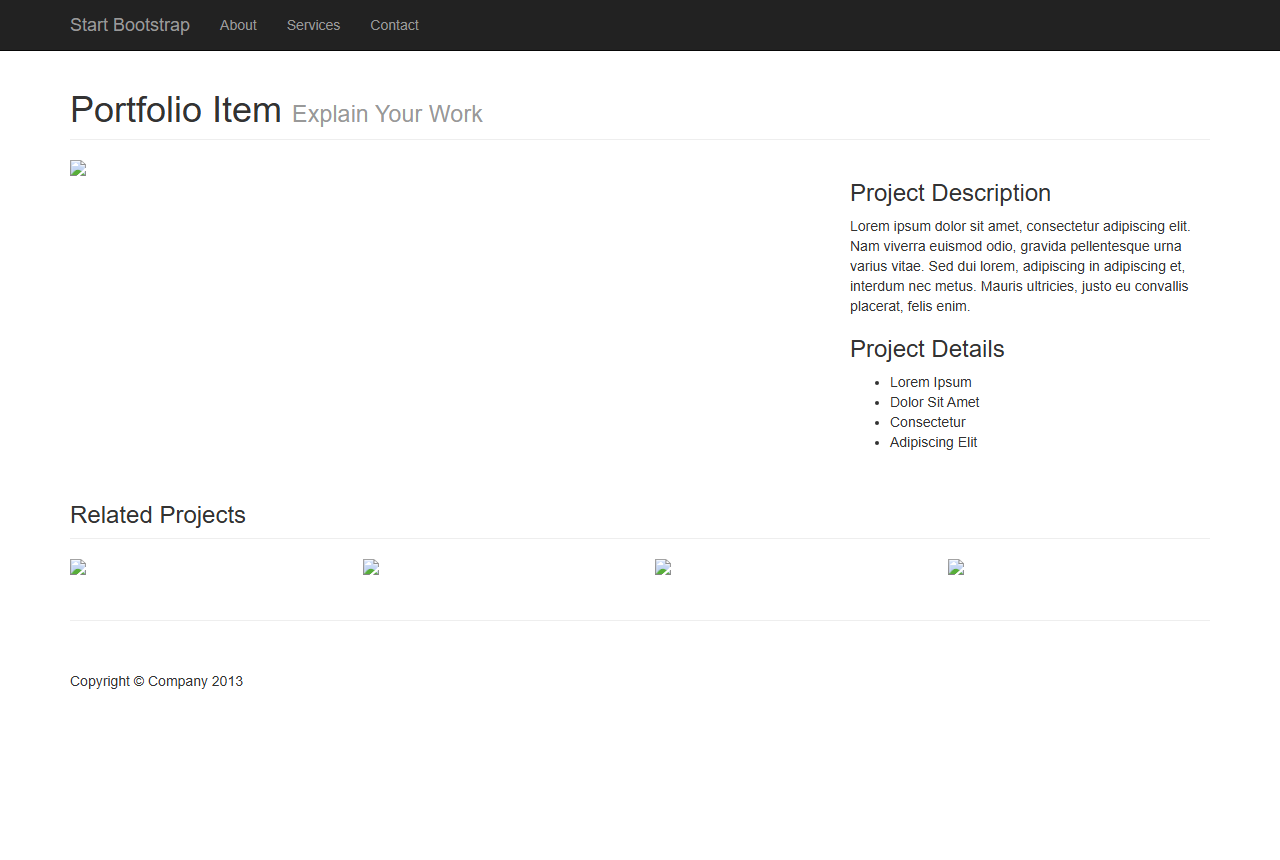 Portfolio Item